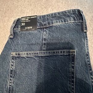 J. Crew Women’s Curvy Fit, Wide Leg Jeans